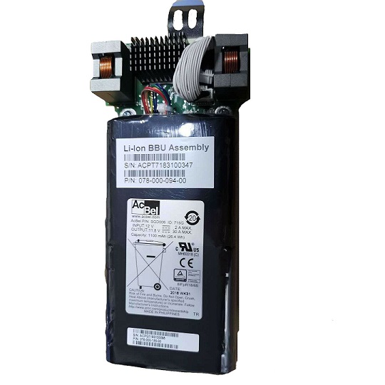 078-000-128 EMC Unity 300 / 400 / 500 / 600 BBU Battery